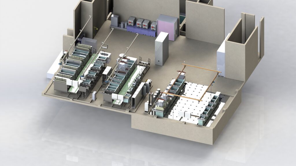 Gesamtanlage 3D Ansicht