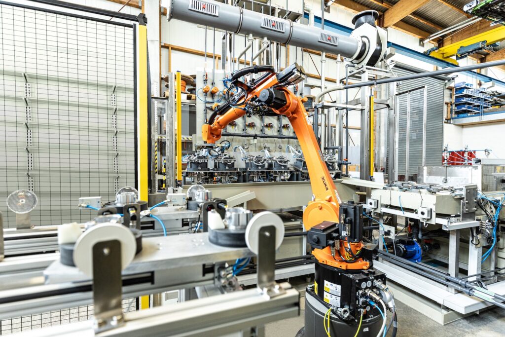 Roboterbestückung